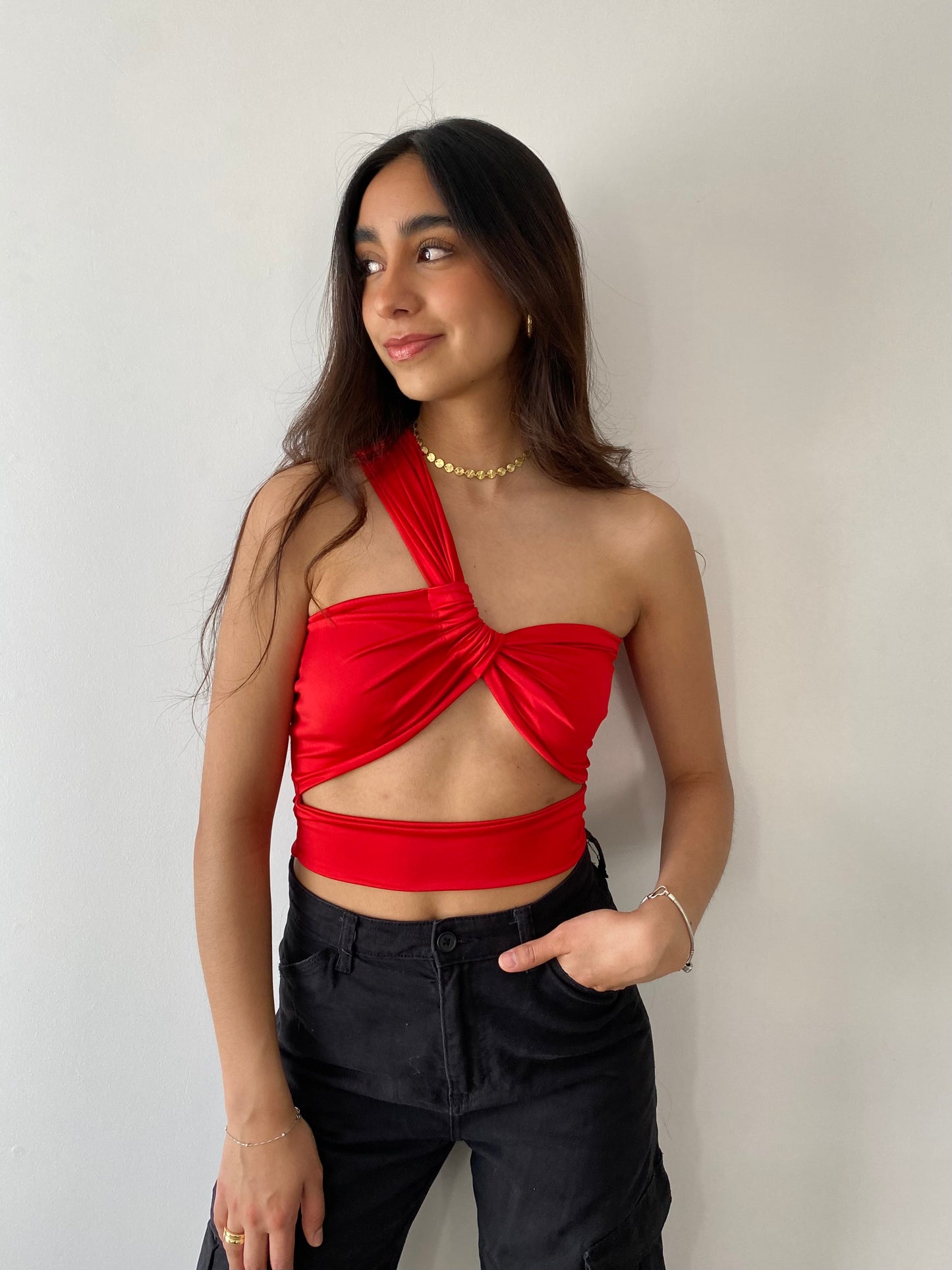 Top Malibú Rojo