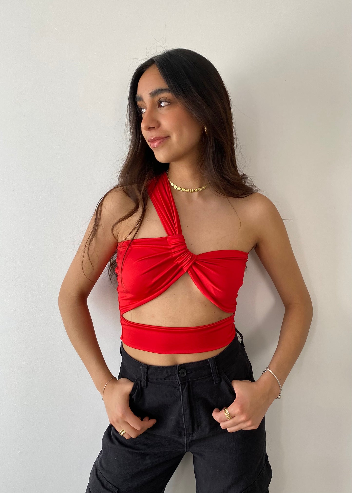 Top Malibú Rojo