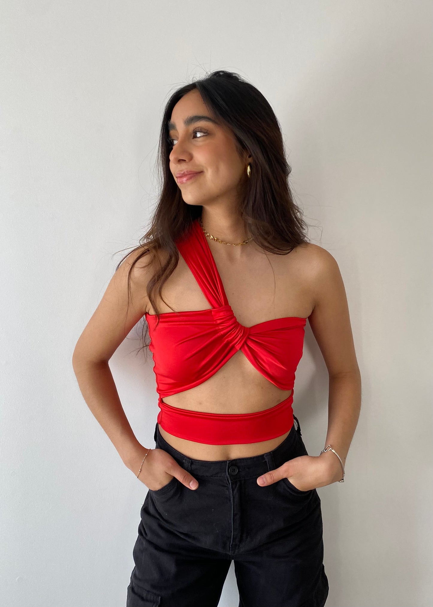 Top Malibú Rojo