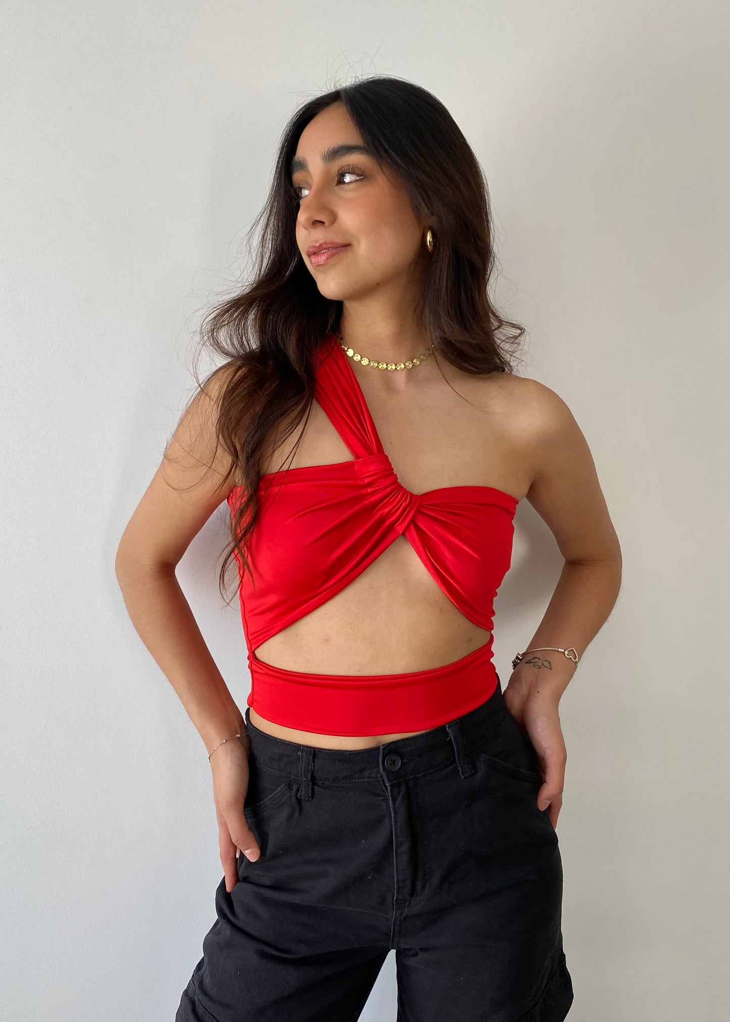 Top Malibú Rojo