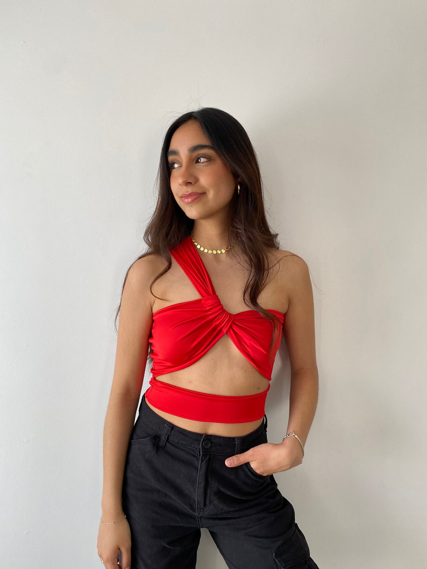 Top Malibú Rojo
