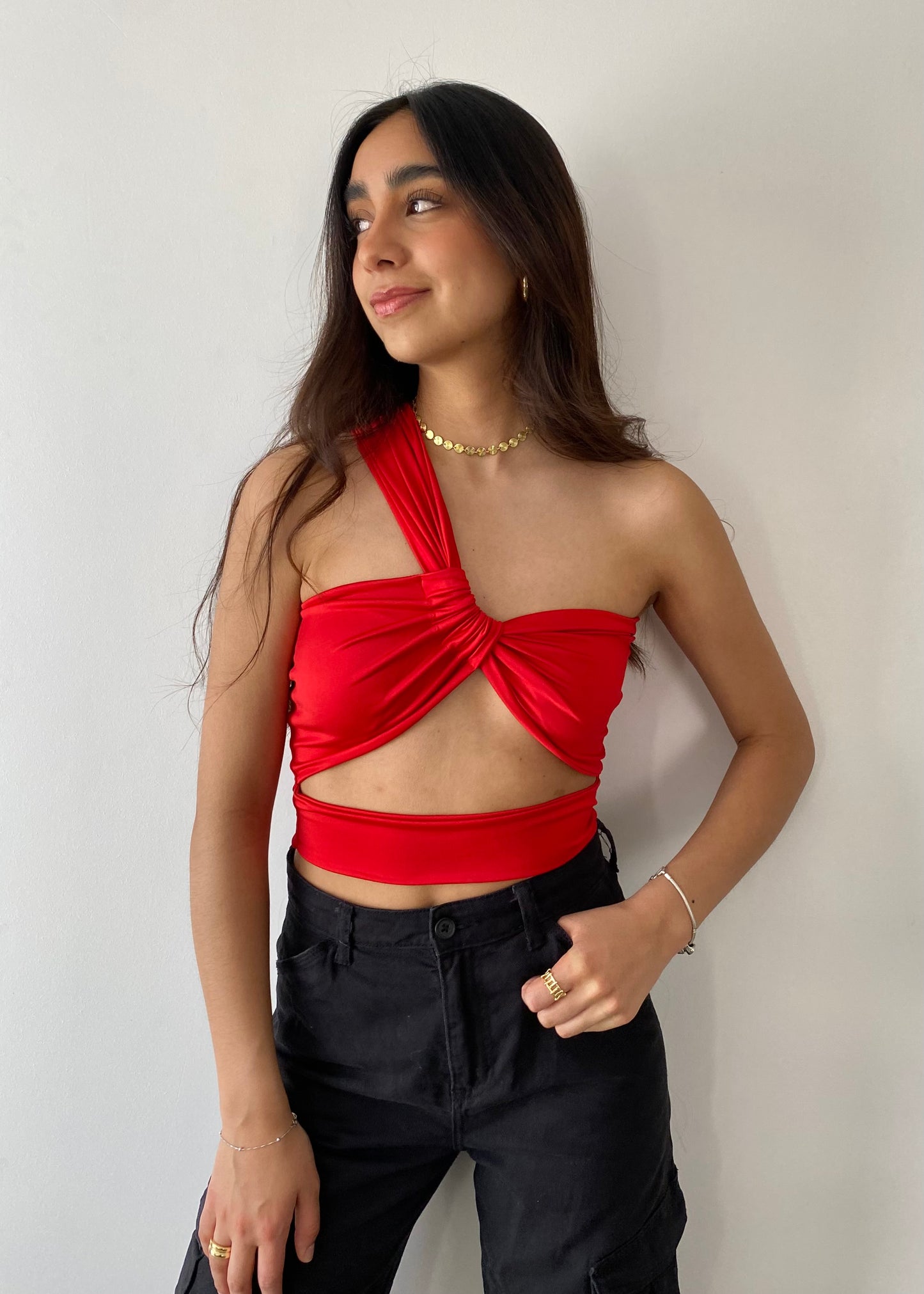 Top Malibú Rojo