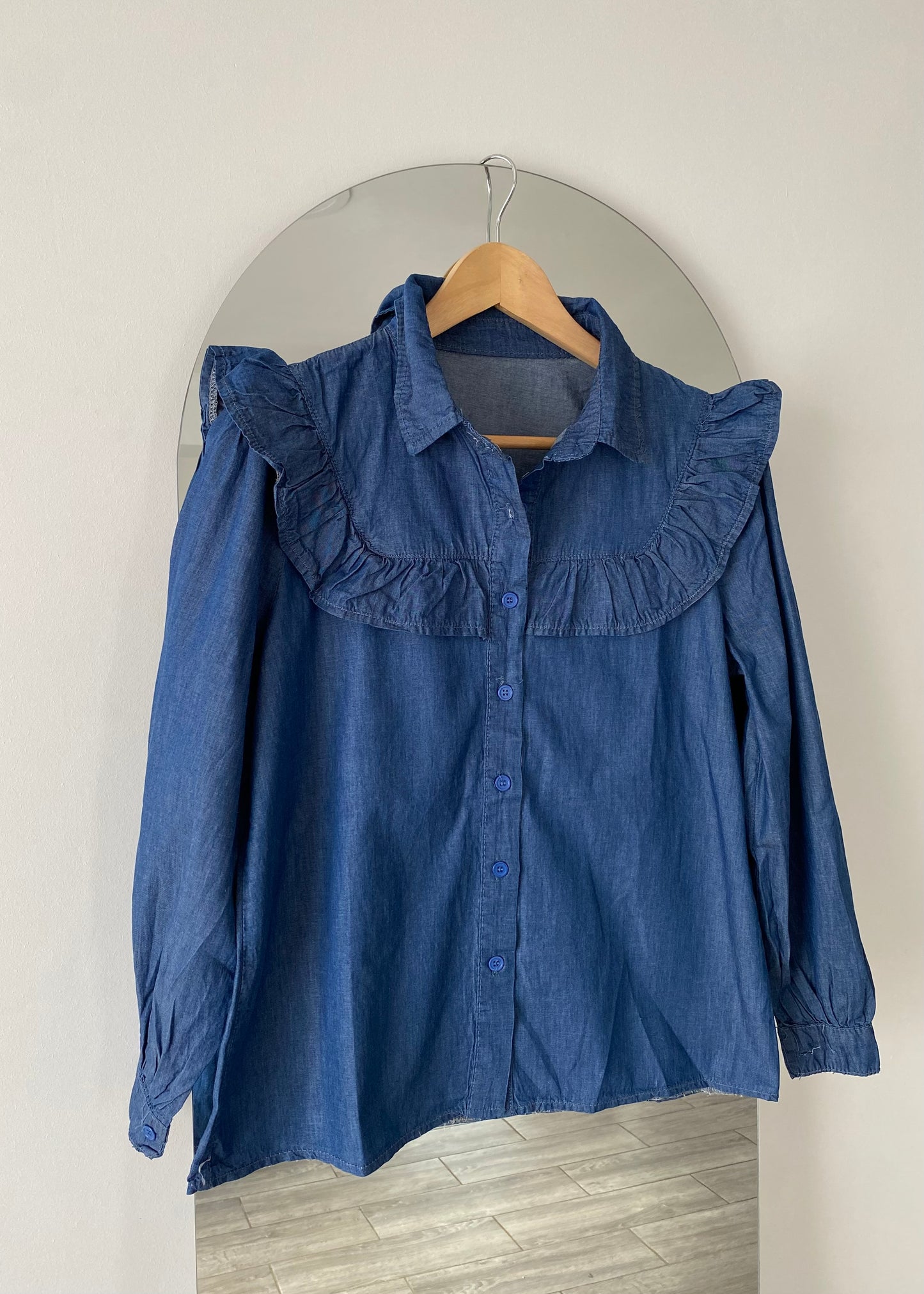 Blusa Vuelos Denim