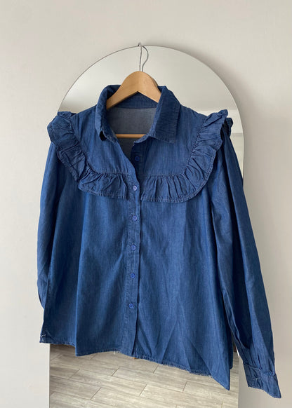 Blusa Vuelos Denim