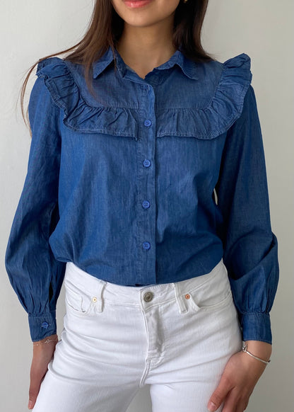 Blusa Vuelos Denim