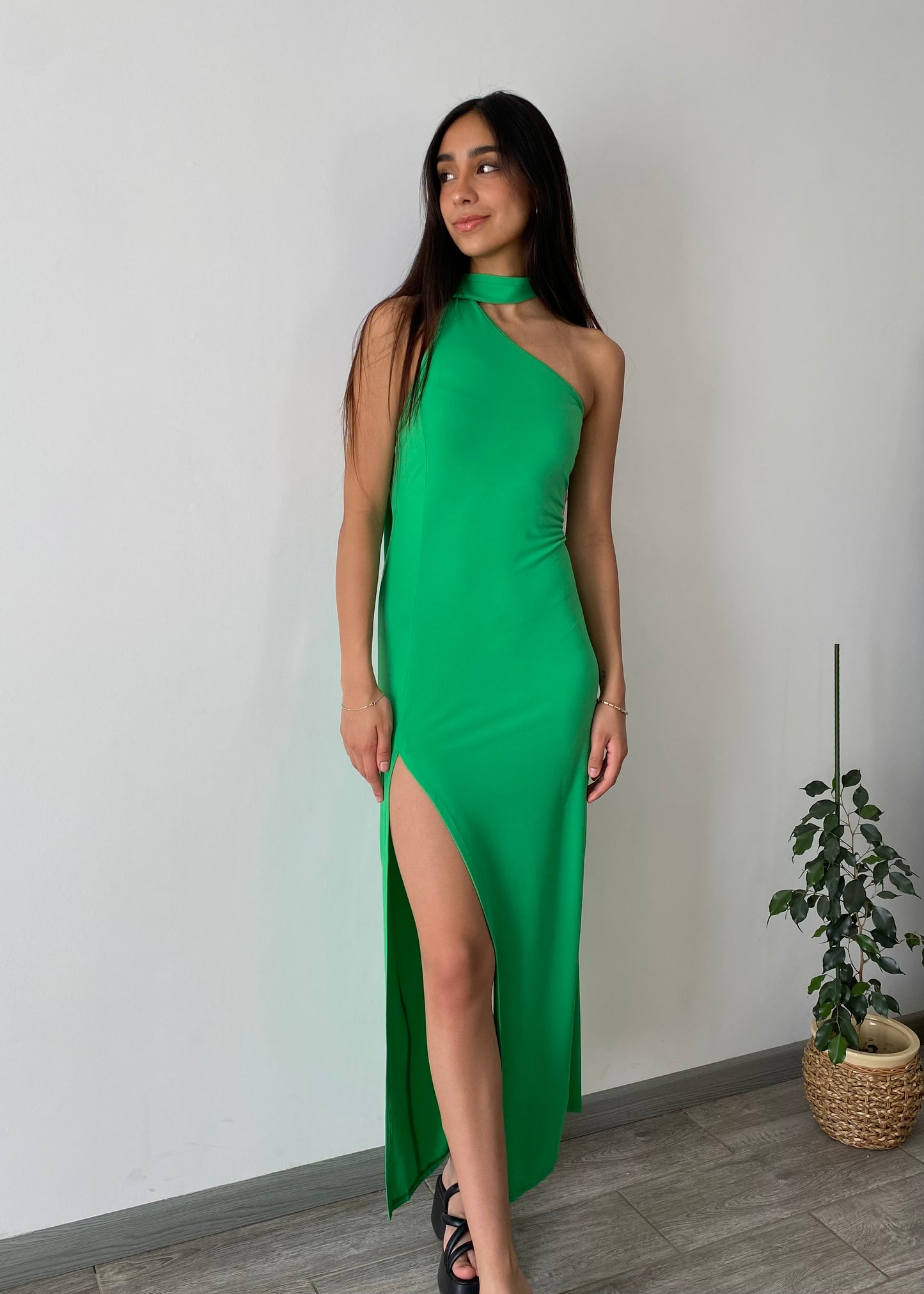 Vestido Moscú Verde