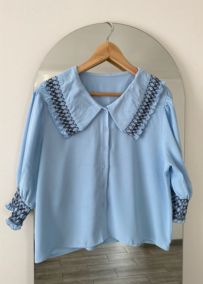 Blusa Nuria Celeste