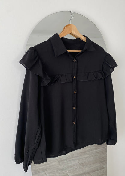 Blusa Vuelos Negra