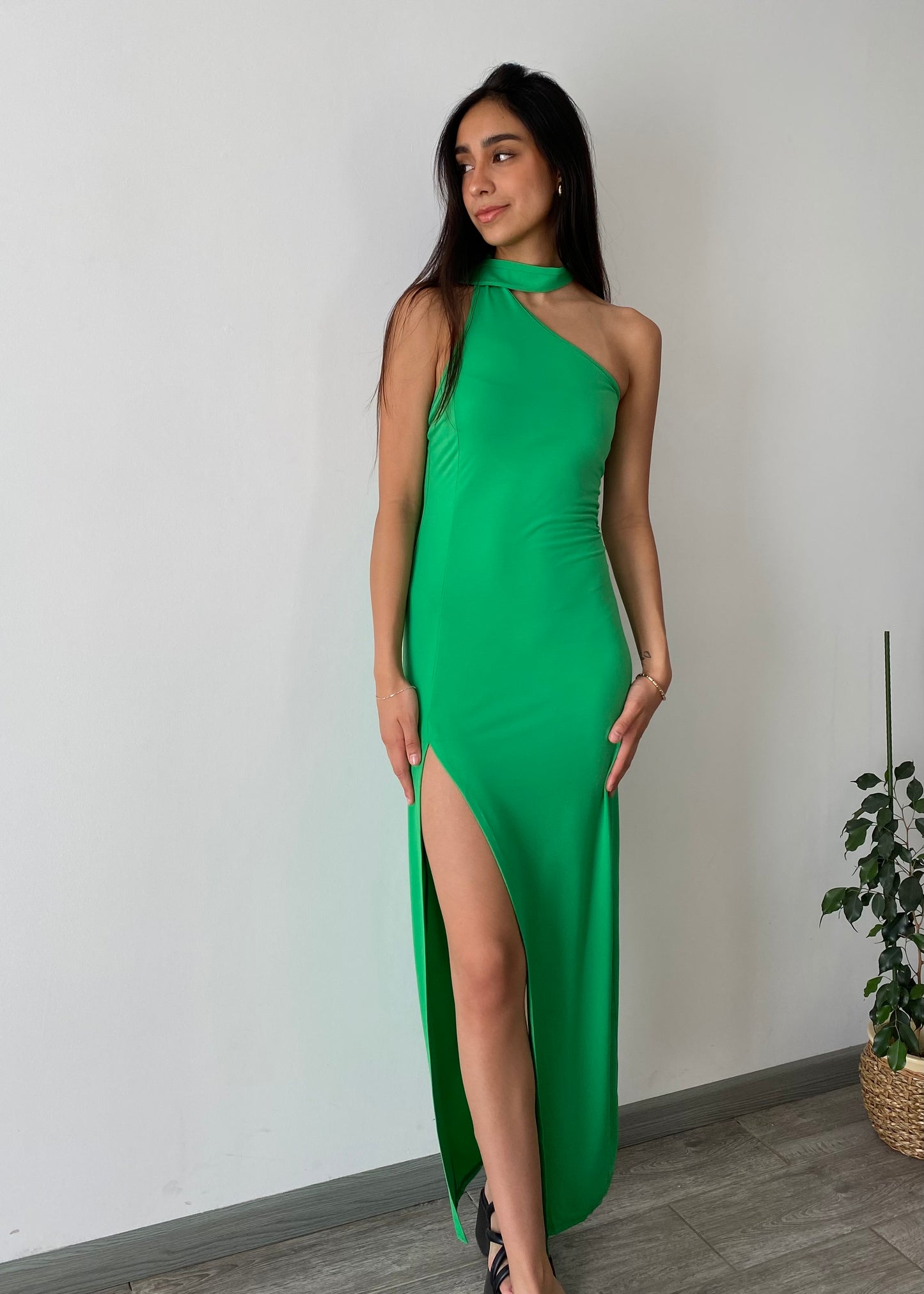 Vestido Moscú Verde