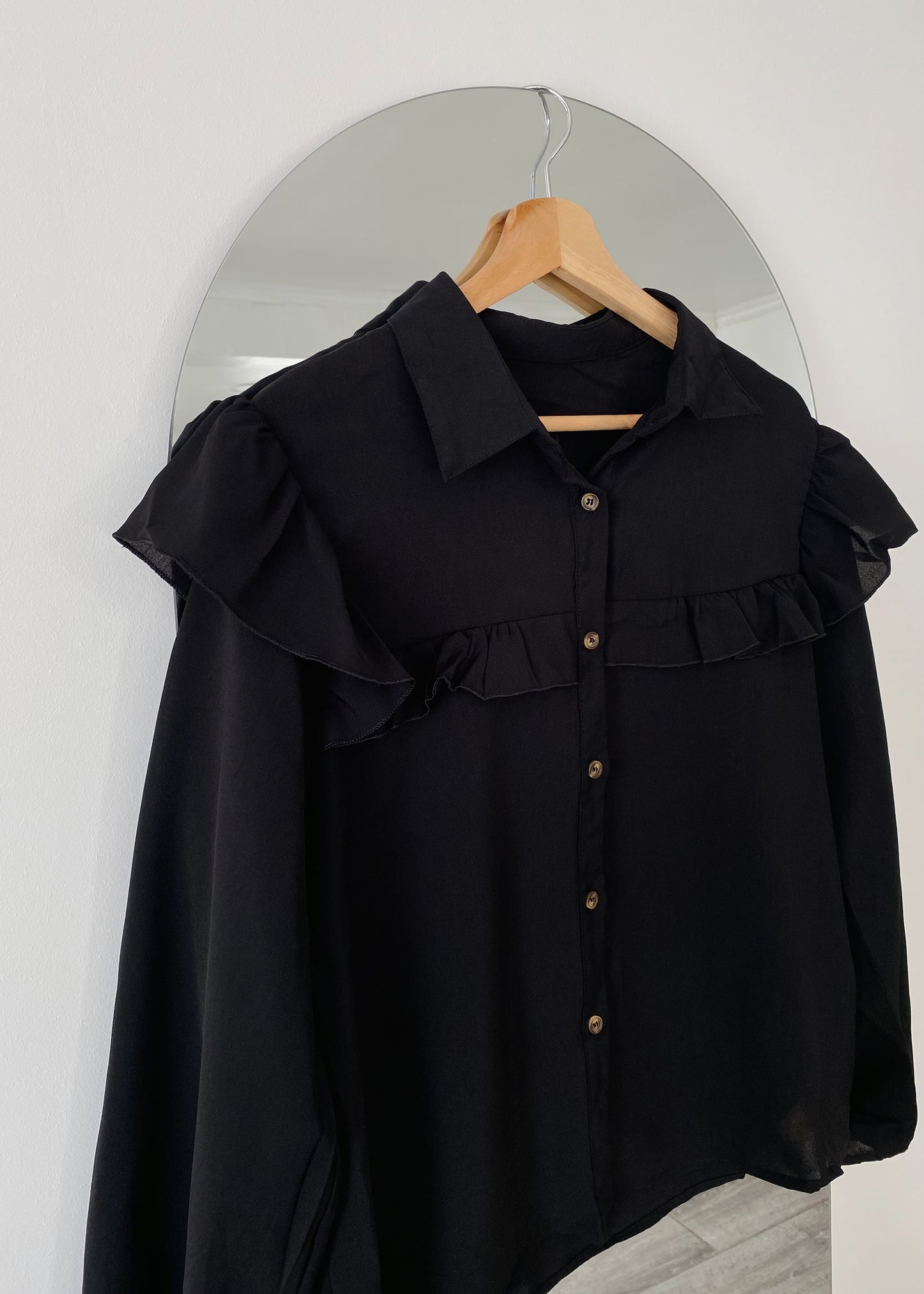 Blusa Vuelos Negra