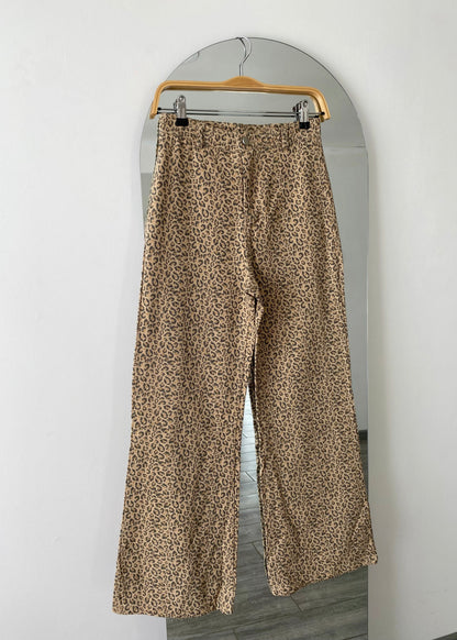 Pantalón Print Beige