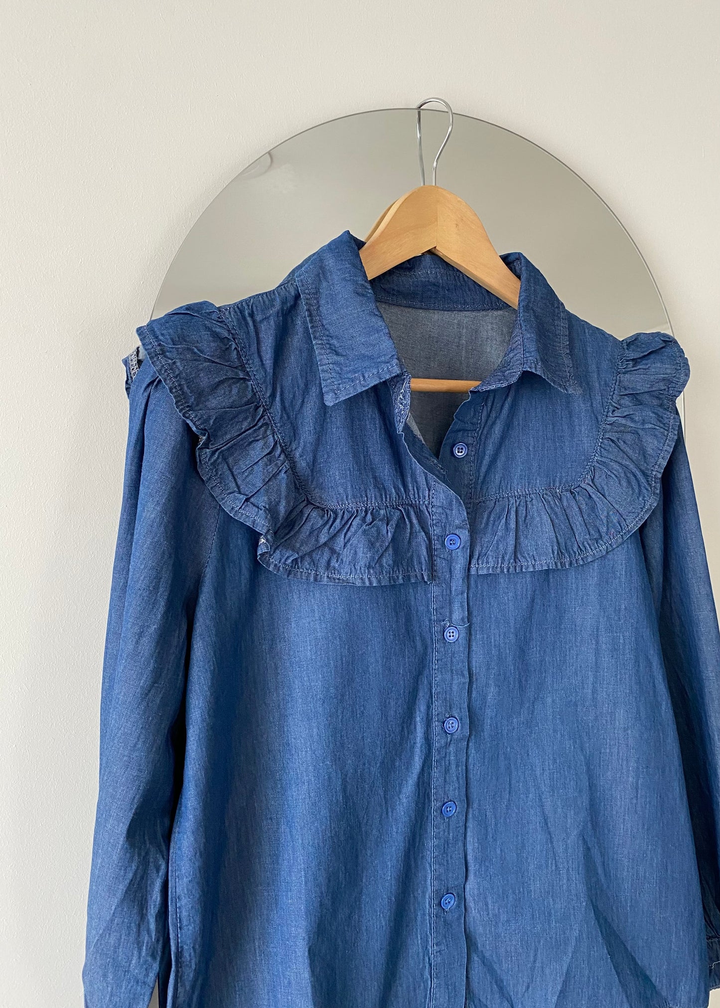 Blusa Vuelos Denim