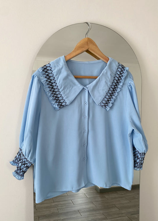 Blusa Nuria Celeste