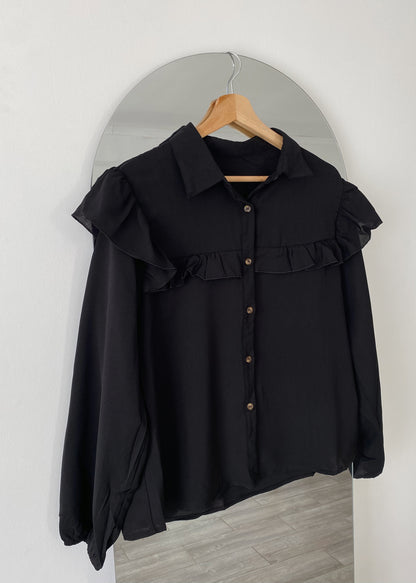 Blusa Vuelos Negra